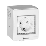 Naujos prekės // Gniazdo natynkowe IP55 Tuya Smart Wi-Fi, Schuko