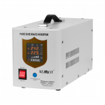 Nepertraukiamosios maitinimo sistemos (UPS), inverteriai, saulės energija // Nepertraukiamo maitinimo &scaron;altiniai (UPS) // Zasilacz awaryjny KEMOT PROsinus-1500/24 przetwornica z czystym przebiegiem sinusoidalnym i funkcją ładowania 24V 230V 1500VA/1050W