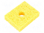 Tip cleaning sponge | for Weller's bench supports | 5pcs.