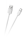 I&scaron;maniųjų telefonų atsarginės dalys // Kabeliai // Kabel USB - USB typu C 1m Biały