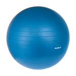 Sporto ir aktyvaus poilsio // Sporto prekės ir įranga // Piłka gimnastyczna rehabilitacyjna 55cm z pompką ręczną, kolor niebieski , REBEL ACTIVE