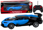 Žaidimų zona | PC | Konsolės | Priedai // Radijo valdomi žaislai ir priedai // ?Samoch&oacute;d Sportowy Zdalnie Sterowany Auto RC Niebieski1:16