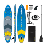 Sporto ir aktyvaus poilsio // Sup's // Deska SUP REBEL ACTIVE RBA4500 - niebieska