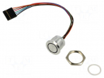 Switch: capacitive | Pos: 2 | SPST-NO | 1A/24VDC | OFF-ON | CS | 1000m&Omega;
