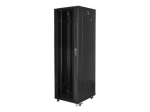 Serveriai Lanberg  Rack cabinet 19" free-standing 42U/600x1000 (flat pack) with mesh door lCD V2, black |