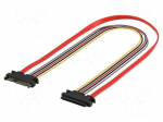 Cable: SATA | Micro SATA socket,Micro SATA plug | 0.3m