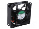 Fan: DC | axial | 24VDC | 80x80x25mm | 102m3/h | 45.5dBA | ball | 4800rpm