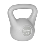 Sporto ir aktyvaus poilsio // Sporto prekės ir įranga // Kettlebell bitumiczny 12 kg szary  REBEL ACTIVE