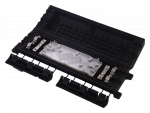 Fiber optic inline closure/ 24 fibers