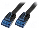 Patch cord | U/UTP | Cat: 5e | RJ45 plug,both sides | stranded | CCA