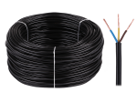 Elektros prekės // Elektros kabeliai // Kabel elektryczny OMY 3x1 300/300V czarny