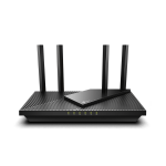 Tinklo įranga // Bevielis Rutheras // TP-LINK Dwupasmowy, gigabitowy router WiFi 6 AX3000 TL-ARCHER AX55