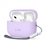 Dėklai ausinėms Tech-Protect Apple AirPods Pro 1 / 2 Silicone Case Purple