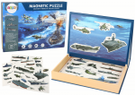 Žaidimų zona | PC | Konsolės | Priedai // Žaislai ir žaidimai vaikams // Zestaw Edukacyjnych Puzzli Magnetycznych Z Motywem Statk&oacute;w Militarnych