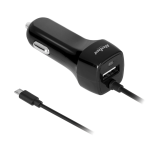Mobilieji telefonai ir priedai // Telefono priedai // Ładowarka samochodowa Rebel micro USB
