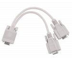 Ne&scaron;iojamieji ir plan&scaron;etiniai kompiuteriai // Ne&scaron;iojamieji kompiuteriai, užra&scaron;ų knygelės, priedai // Adapter VGA (15pin męski) -2x (15pin żeński)