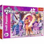 Žaidimų zona | PC | Konsolės | Priedai // Edukaciniai žaislai | Interaktyvūs | Kūrybi&scaron;ki | Meni&scaron;ki // Puzzle - 24 Maxi - Wesoły dzień kucyk&oacute;w - My Little Pony - Trefl 14355