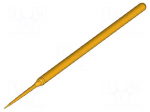 Test needle | Spring compression: 4.3mm | 6.35mm | 5A | steel | &Oslash;: 0.6mm