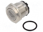 Switch: vandal resistant | Pos: 2 | SPST-NO | 20A/220VAC | IP40