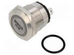 Switch: vandal resistant | Pos: 2 | SPST-NO | 20A/220VAC | IP40 | OFF-ON