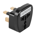 Elektros prekės // Maitinimo prailgintuvų, skirstytuvų ir UK bei USA adapterių rinkinys // Złącze AC wtyk UK- gn. uniwersal (QZ36-1)