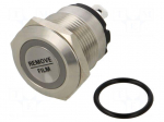 Switch: vandal resistant | Pos: 2 | SPST-NO | 20A/220VAC | IP40 | OFF-ON