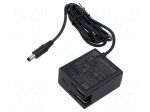 Power supply: switching | mains,plug-in | 12VDC | 1.5A | 18W | 87%