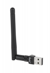 Tinklo įranga // Bevielis Rutheras // Karta sieciowa WiFi  802.11 b/g/n adapter USB z anteną
