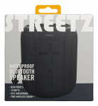 STREETZ vandeniui atspari &bdquo;Bluetooth&ldquo; kolonėlė,TWS, 10 W, IPX7, 3,5 mm,, AUX, su mikrofonu, juoda CM765