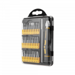 Tiksliųjų atsuktuvų rinkinys su 32 antgaliais