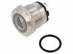 Switch: vandal resistant | Pos: 2 | SPST-NO | 20A/220VAC | IP40 | OFF-ON