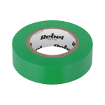 Instaliacinės izoliacinės ir sujungimo medžiagos // Izoliacinės juostos // Taśma izolacyjna klejąca REBEL (0,13 mm x 19 mm x 10 yd) zielona