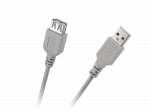 Kompiuterių komponentai ir priedai // PC/USB/LAN kabeliai // Kabel USB typu A wtyk-gniazdo 3m