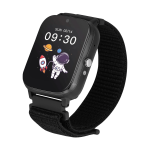Produktai namams ir sodui // Įvairūs namų ir buities priedai // Smartwatch Garett Kids Tech 4G czarny velcro