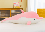 Žaidimų zona | PC | Konsolės | Priedai // Žaislai ir žaidimai vaikams // Maskotka Pluszowy Delfin R&oacute;żowy 70 cm