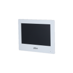 Vaizdo monitorius VTH2621G-WP, 7" (1024 &times; 600), 6 signalizacijos įėjimai, 1 i&scaron;ėjimas, Wi-Fi, PoE, Dahua