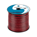 Garso sistemos ir priedai // Akustinės garso sistemos kabelis ir laidas. Garsiakalbio kabelis // Kabel głośnikowy CCA 1.5mm czarno-czerwony