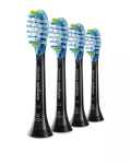 Philips | Toothbrush Heads | HX9044/33 Sonicare C3 Premium Plaque | Heads | For adults | Number of brush heads included 4 | Number of teeth brushing modes Does not apply | Sonic technology | Black