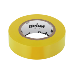 Instaliacinės izoliacinės ir sujungimo medžiagos // Izoliacinės juostos // Taśma izolacyjna klejąca REBEL (0,13 mm x 19 mm x 10 yd) ż&oacute;łta