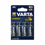 Akumuliatoriai ir baterijos // AA, AAA ir kitų dydžių baterijos, įkrovikliai &ndash; galima užsakyti // Bateria alkaliczna VARTA LR06 ENERGY 4szt./bl.