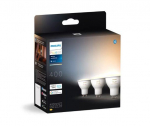 Philips Hue baltie toņi 4.2W GU10 gudrā spuldze 3P EU 929003666703 8720169230095