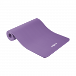 Sporto ir aktyvaus poilsio // Sporto prekės ir įranga // Mata gimnastyczna do ćwiczeń joga, pilates, fitness, 183x61cm, grubość 1.5cm, materiał NBR, fioletowa, REBEL ACTIVE