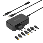 Maitinimo &scaron;altiniai // Stalinis kompiuteris PSU // Zasilacz uniwersalny Kruger&Matz 90W z funkcją Power Delivery 7 końc&oacute;wek