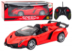 Žaidimų zona | PC | Konsolės | Priedai // Radijo valdomi žaislai ir priedai // Samoch&oacute;d Sportowy Zdalnie Sterowany Auto RC 1:18 Czerwony