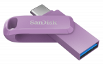 Flash memory SanDisk Ultra Dual Drive Go USB-A / USB Type-C 256GB Lavender