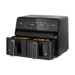 Produktai namams ir sodui // Virtuvės ir namų apyvokos prekės // Frytkownica beztłuszczowa TEESA AIR FRYER DUAL POT XXL 8L 2700W