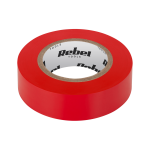 Instaliacinės izoliacinės ir sujungimo medžiagos // Izoliacinės juostos // Taśma izolacyjna klejąca REBEL (0,13 mm x 19 mm x 20 yd) czerwona