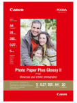 Canon PP-201 Glossy II Photo Paper A4 - 20 Sheets