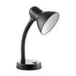 Naujos prekės // FUPI, lampa biurkowa, 40W, E27, stal + tworzywo, czarna