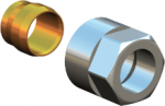 Euroconus for CU pipes D15mm, M22 HERZ